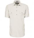 Pilbara Men’s Closed Front Short Sleeve Shirt