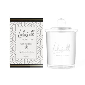 White Frangipani Candle: Large